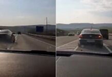 începător șicanat în trafic de un polițist