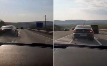 începător șicanat în trafic de un polițist