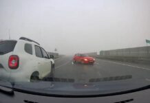 Șofer iresponsabil pe A3 București – Ploiești. Video pe contrasens
